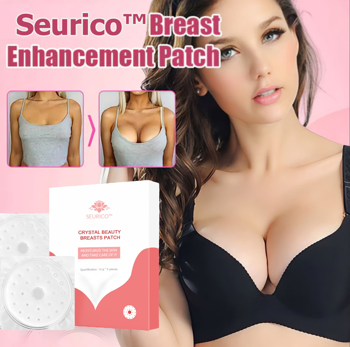 Seurico™ Breast Enhancement Patch Mask