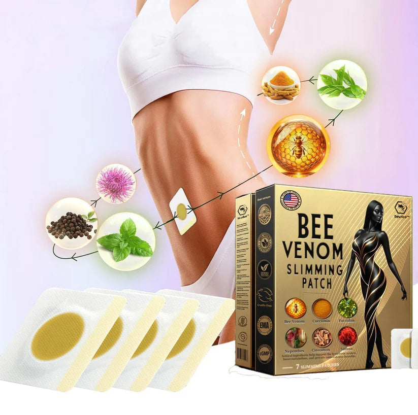 🔥Seurico™ Bee Venom slimming patch🌟 【For Lymphatic & Obesity】