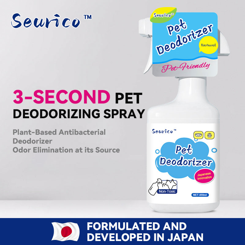 Seurico™ Natural Pet Deodorizer Spray - Japan Developed