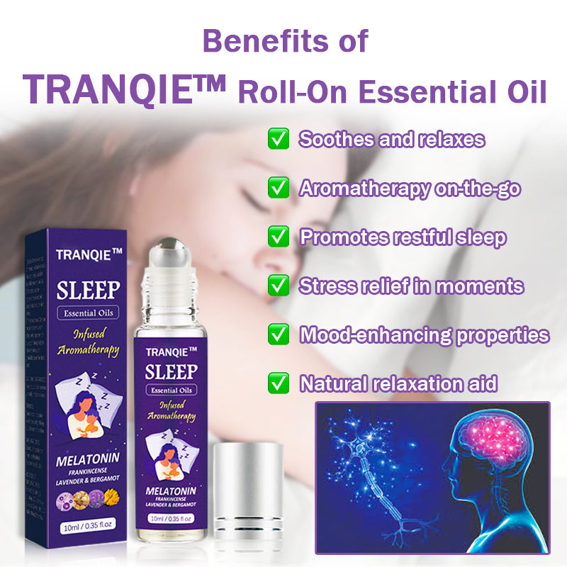 Tranqie™ Sleep Lavender Aromatherapy Roll-On Massage Essential Oil