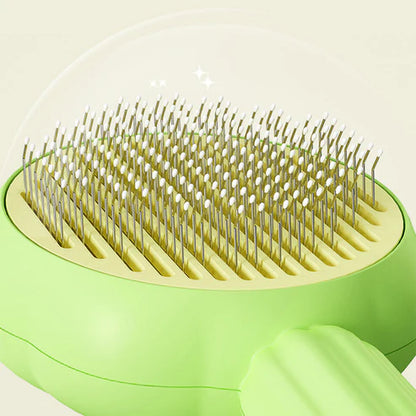 Pet Hair Brush - Self-Cleaning Pins Comb