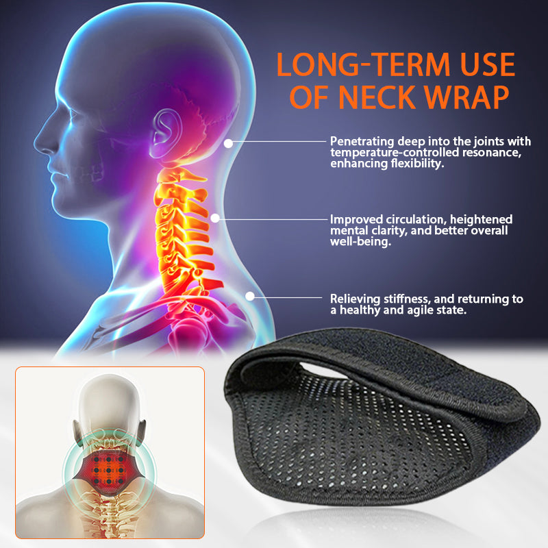 HeatAuro™ Tourmaline Self-Heating Neck Wrap