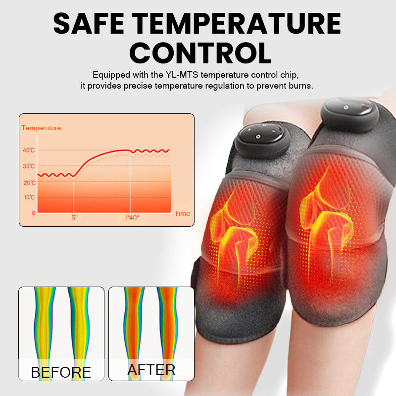 DyneHeat™ Electric Vibrating Far Infrared Knee Wrap