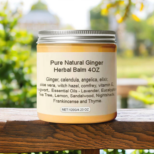 Pure Natural Ginger Herbal Balm 4OZ