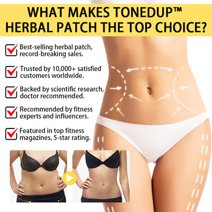 TonedUp™ Body Sculpting Herbal Wrap Patch