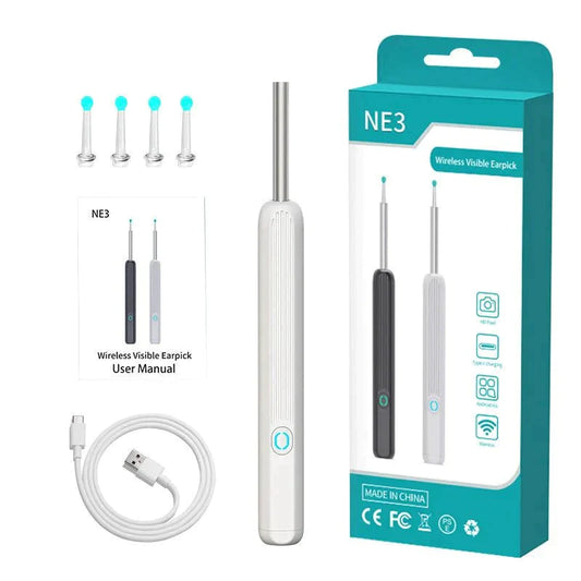 Wireless Earwax Remover Otoscope Tool Smart Ear Cleaning Kit w/ Camera LED Light 👂👂