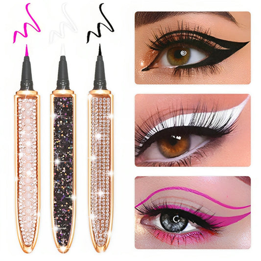 Seurico™ Two-in-One Eyeliner & False Eyelash Adhesive Pen - Glue -Free, Waterproof