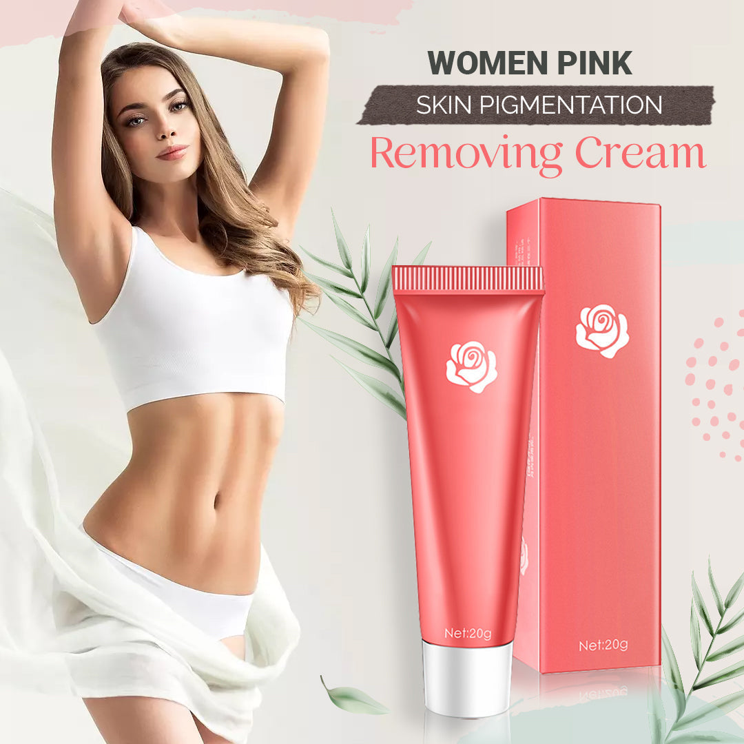 Women Pink Skin Pigmentation Removing Cream