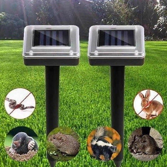 Seurico™ Solar Power Waterproof Rodent Repeller-Mouse Mole Snakes Pest